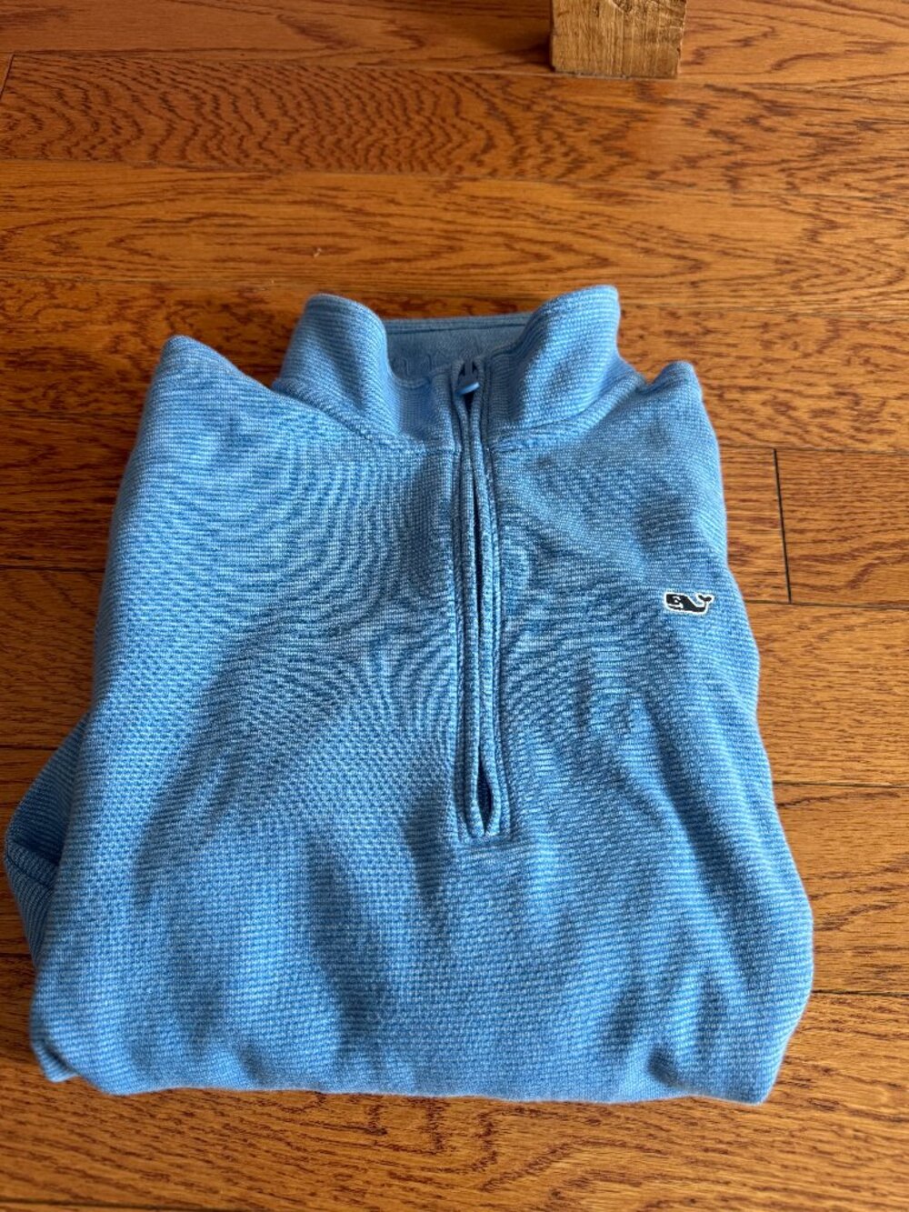 Boys Vineyard Vines Quarter Zip Sweater (blue) - Size Medium 12-14